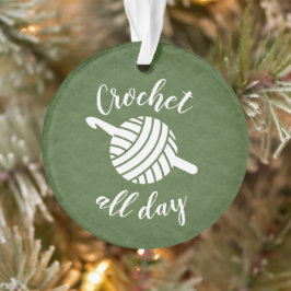 Crochet den ganzen Tag ・ Garnballen & Hakenkunst Ornament