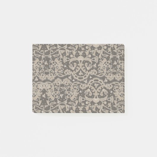 Crochet Embroidery Creation Post-it Klebezettel (Vorderseite)