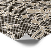 Crochet Embroidery Creation Poster (Ecke)