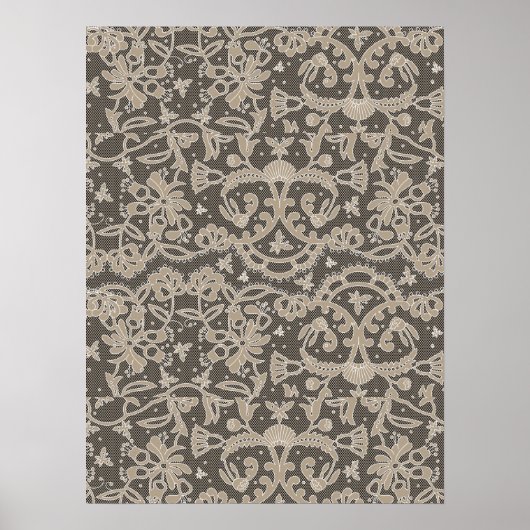 Crochet Embroidery Creation Poster (Vorne)