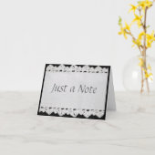 Crochet-Esperanto Notecard Karte (Gelbe Blume)