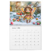 Crochet Flower Elves 2026 Calendar – Seasonal Magi Kalender (Jan 2026)