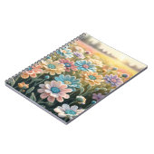 Crochet flowers notizblock (Linke Seite)