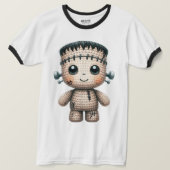 Crochet Frankenstein T-Shirt (Design vorne)