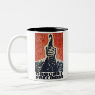 Crochet Freiheit - Tasse