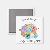 Crochet Funny Personalisiert Magnet (Vorderseite/Rückseite)