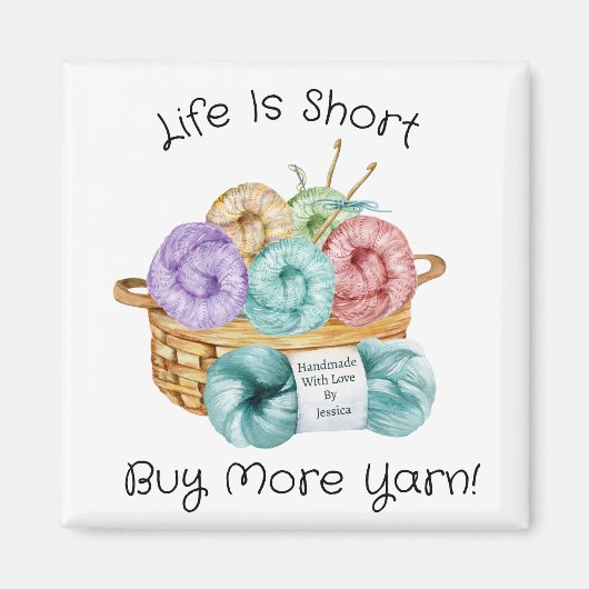 Crochet Funny Personalisiert Magnet (Vorne)