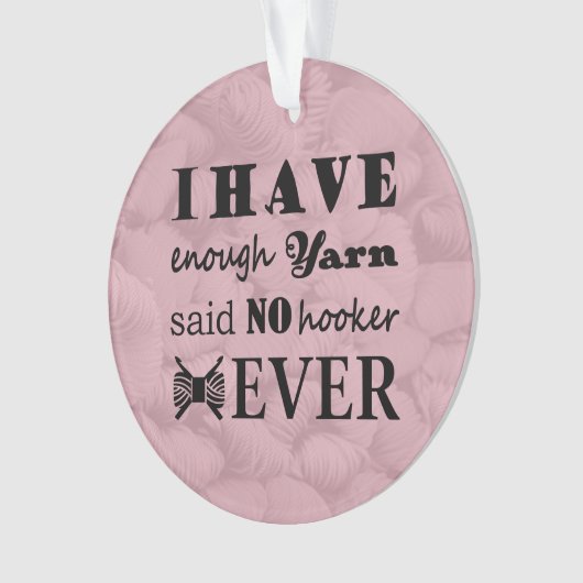 Crochet - Garnbaukunst Ornament (Vorderseite)