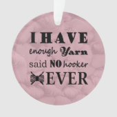 Crochet - Garnbaukunst Ornament (Vorderseite)