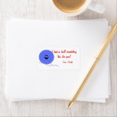 Crochet-Geschenketikett Adressaufkleber (Insitu)