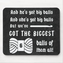 Crochet ・ Große Bälle aus Garnkunst Dunkel