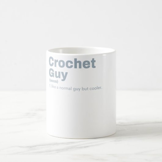 Crochet Guy - Crochet Kaffeetasse (Mittel)