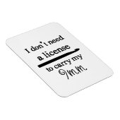 Crochet Hook Lizenz Magnet (Rechte Seite)