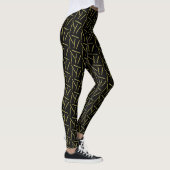 Crochet Hooks Cracks Gold + Black Leggings (Rechts)