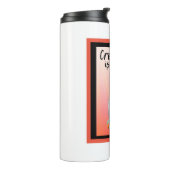 Crochet ist mein Jam Thermal Tumbler Thermosbecher (Nach links gedreht)