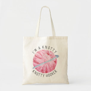 Crochet Joke Tragetasche