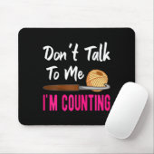 Crochet Knitting Don't Talk To Me I'm Counting  Mousepad (Mit Mouse)