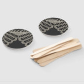 Crochet Lace Fächer (Non-assembled)