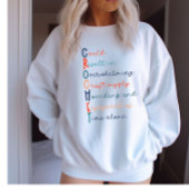 Crochet Lover Acrostic Sweatshirt