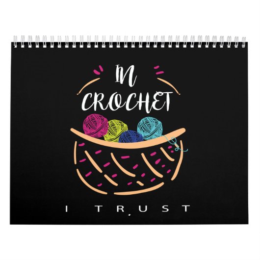 Crochet Lover | Color Crochet I Trust Kalender (Titelbild)