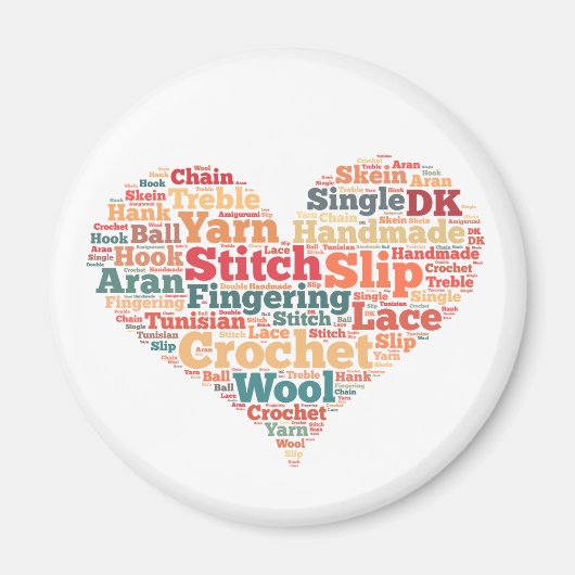 Crochet Magnet (Vorne)