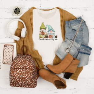 Crochet mehr Besorgnis weniger lange schläfchen T T-Shirt