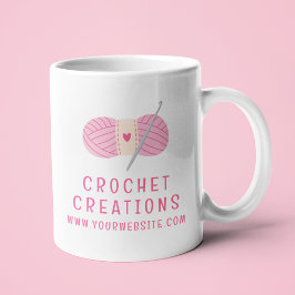 Crochet Modern Crochet Personalisiert Business Kaffeetasse