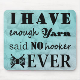 Crochet ・ Nicht genug Garngarnhandwerk Mousepad