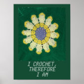 Crochet Pattern - Daisy Poster (Vorne)