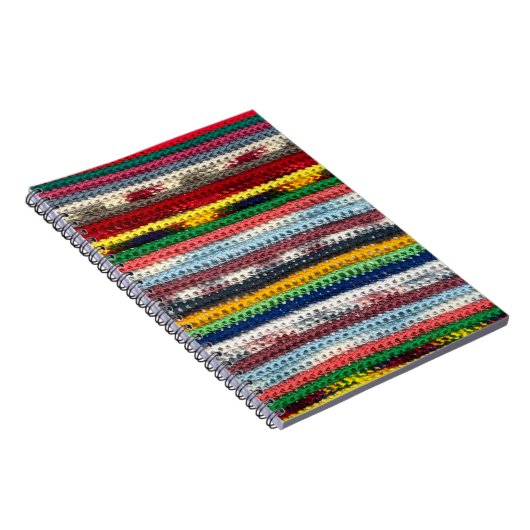 Crochet Pattern Spiral Notebook Notizblock (Rechte Seite)