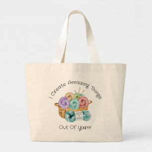 Crochet Personalisiert Jumbo Stoffbeutel