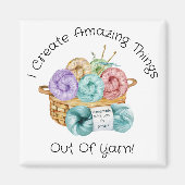 Crochet Personalisiert Magnet (Vorne)