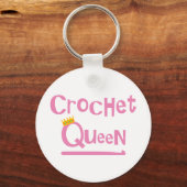 Crochet Queen Schlüsselanhänger (Vorderseite)