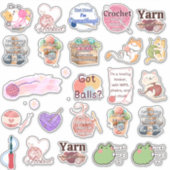 Crochet Sticker Assortment (Vorderseite)