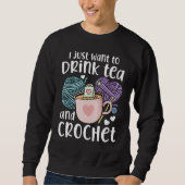 Crochet Sweatshirt (Vorderseite)