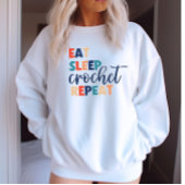 Crochet Sweatshirt-Geschenk für Crocheter Sweatshirt