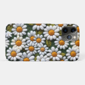 Crochet White Daisies Spring Wildflowers Case-Mate iPhone Hülle (Rückseite (Horizontal))
