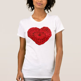 Crochet Yarn Heart ・ Handgearbeitete Handwerkskuns T-Shirt