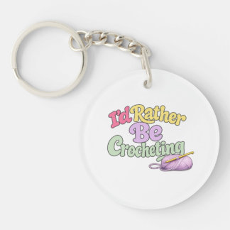 Crochet Yarn Lover Schlüsselanhänger
