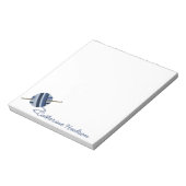 Crochet Yarn Personalisiert Notepad Notizblock (Rotiert)