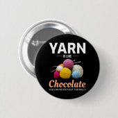 Crocheting Crochet Chocolate Knitter Crochet Button (Vorne & Hinten)