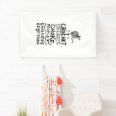 Crocheting Crochet Wool Banner (Insitu)