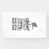 Crocheting Crochet Wool Banner (Horizontal)