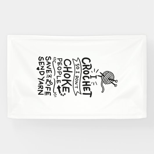 Crocheting Crochet Wool Banner (Horizontal)