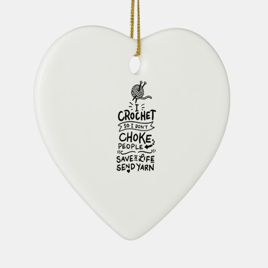 Crocheting Crochet Wool Keramik Ornament (Rechts)