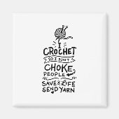 Crocheting Crochet Wool Magnet (Vorne)