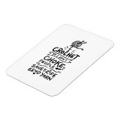 Crocheting Crochet Wool Magnet (Linke Seite)