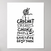 Crocheting Crochet Wool Poster (Vorne)