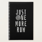 Crocheting Funny Sprichwort Yarn-Geschenk Planer (Vorderseite)