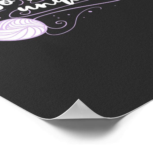 Crocheting-Geschenke Poster (Ecke)